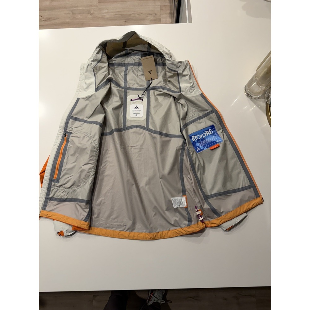 Nike Wmns ACG Morpho Storm-Fit ADV Rain Jacket White HJ0246-110 Womens Small NWT - Picture 10 of 10